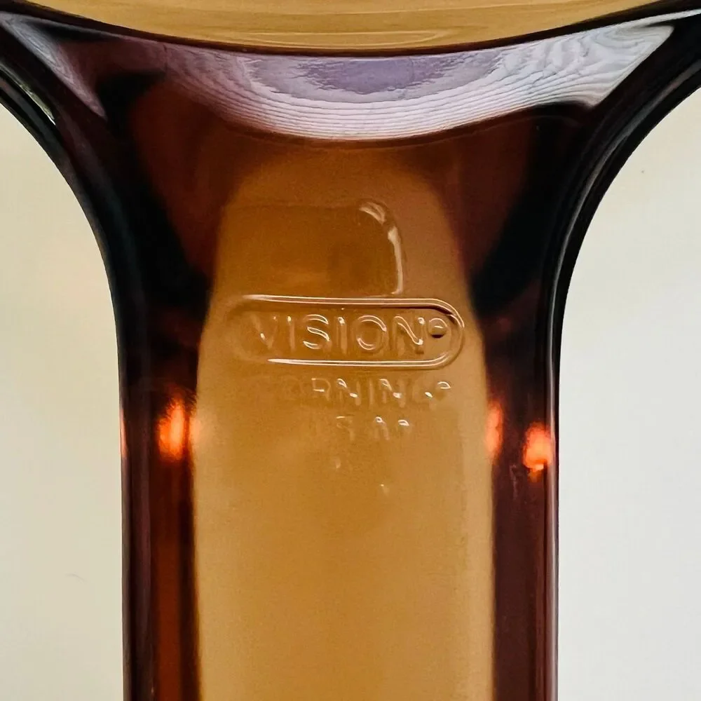 CORNING VISION Amber Glass 7.25